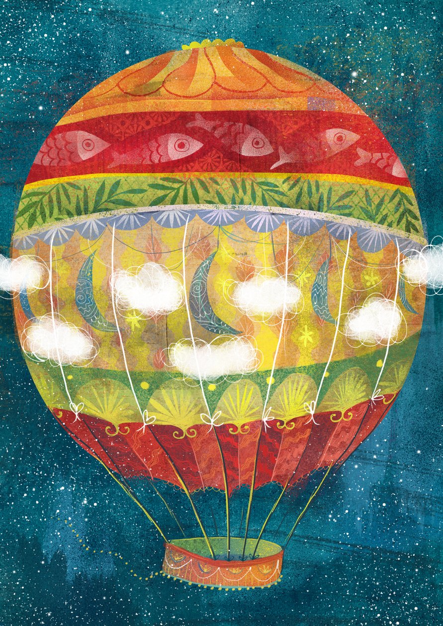 Globo aerostático de Runa Anastasiya Rudaya