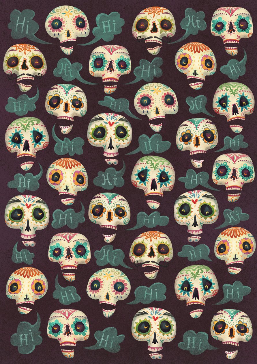 Patrón de Halloween, 2015 de Runa Anastasiya Rudaya