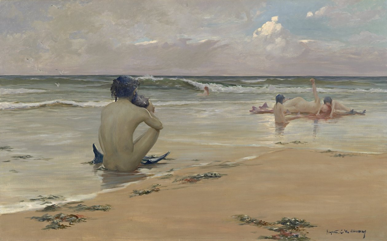Idilio marino de Rupert Bunny