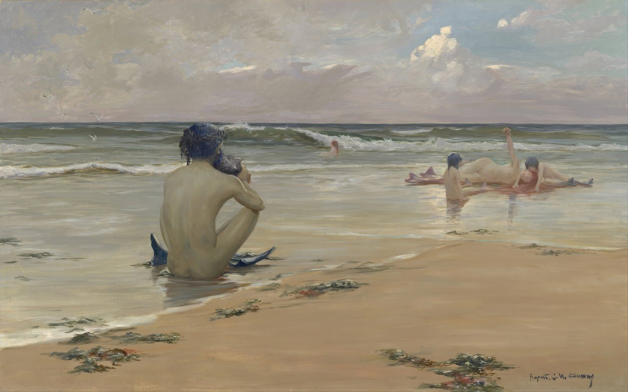 Idilio marino de Rupert Bunny