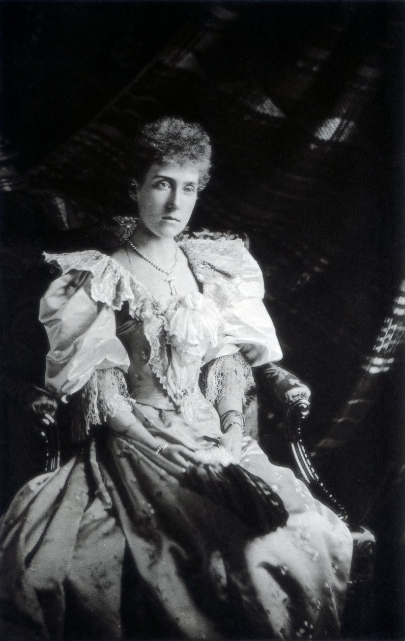 Princesa Marie Louise de Schleswig-Holstein 1872-1956, finales del siglo XIX de Russell and Sons