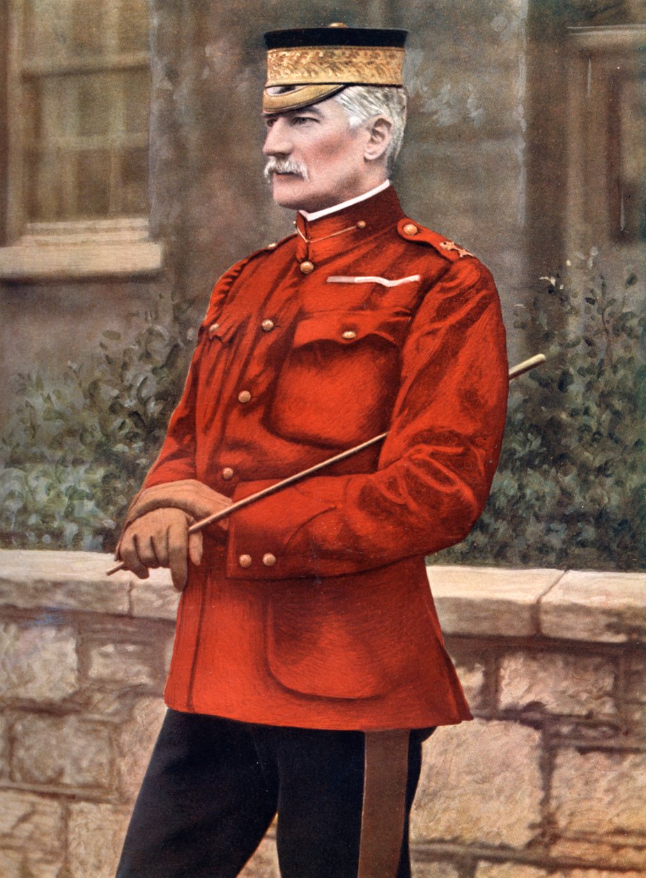 Sir Frederick William Edward Forestier Forestier-Walker, soldado británico, 1902 de Russell and Sons