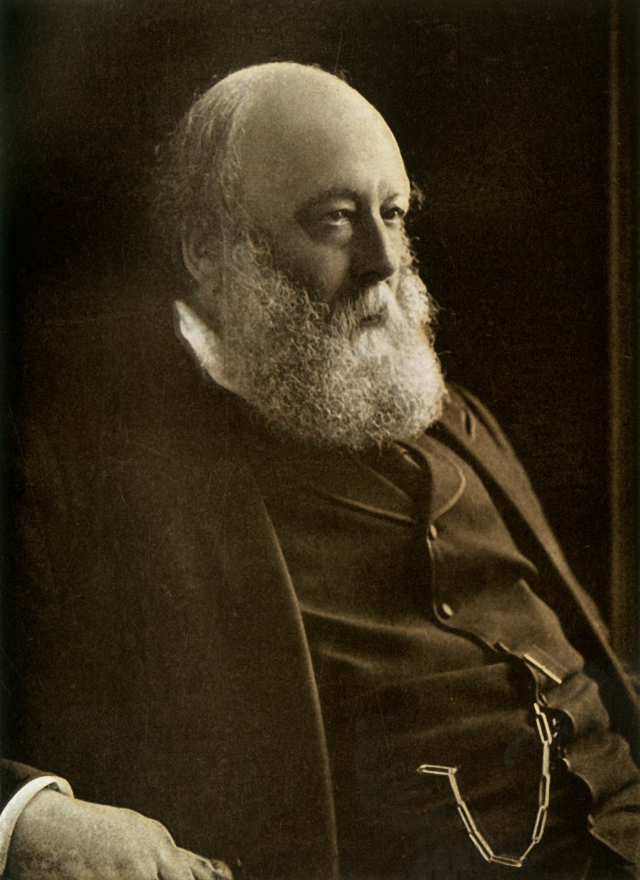 El Marqués de Salisbury, K.G., Primer Ministro y Secretario de Relaciones Exteriores, 1900 de Russell and Sons
