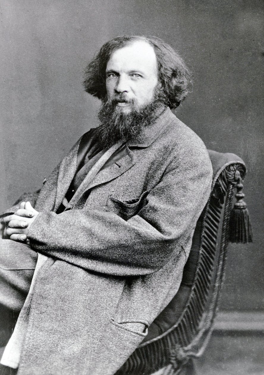 Dmitri Ivanovich Mendeléyev de Russian Photographer