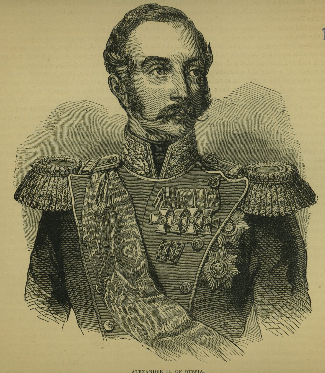 Alejandro II (1818-81) de Rusia de Russian School