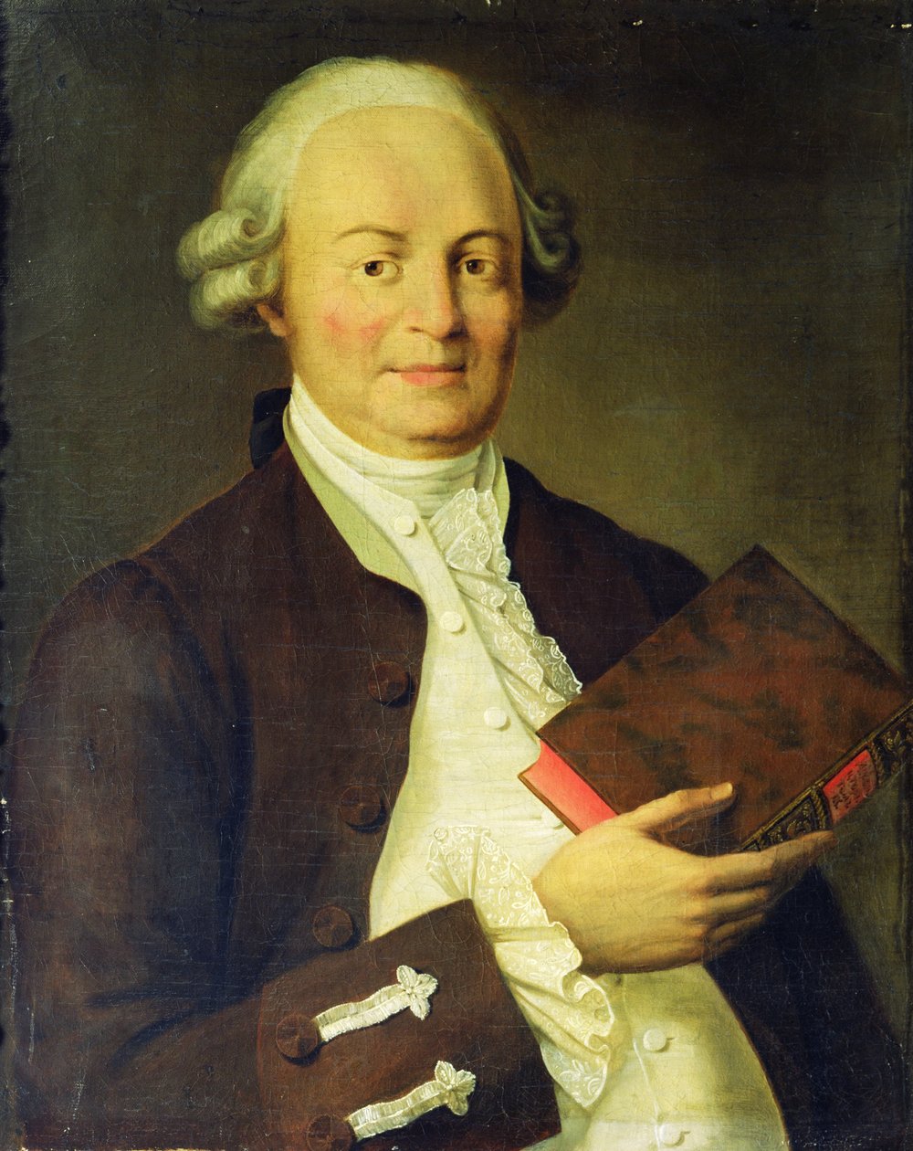 Retrato de Vasili K. Trediakovsky de Russian School