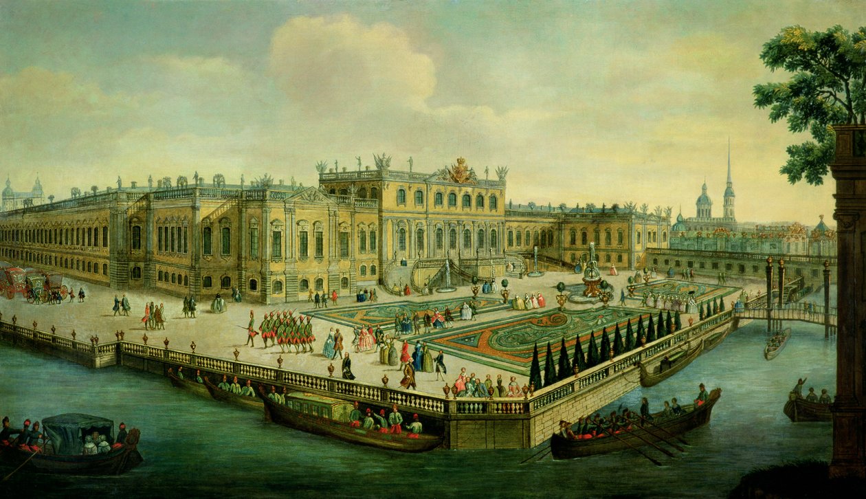 El Palacio de Verano, San Petersburgo de Russian School