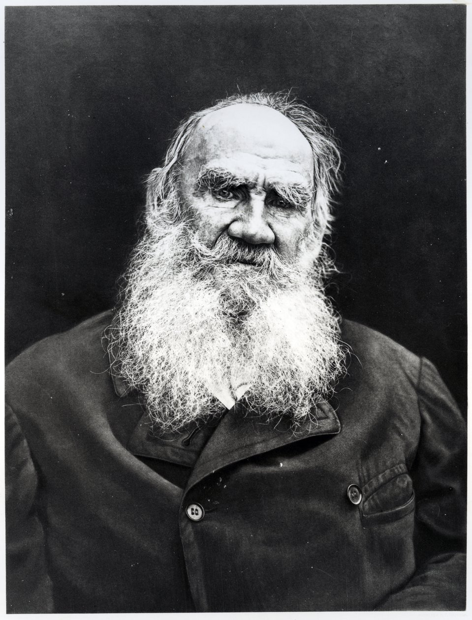 León Tolstoi (foto b/n) de Russian Photographer