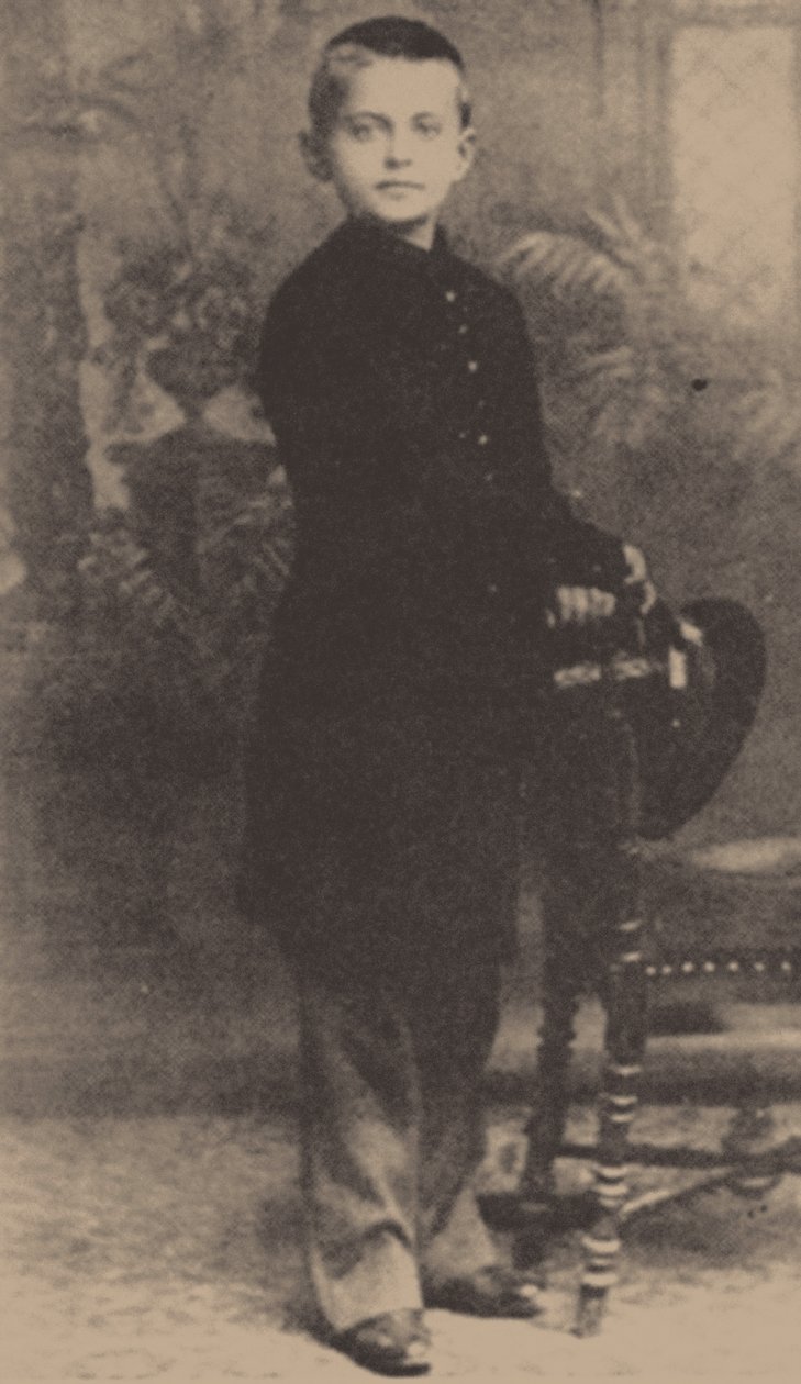León Trotsky a los 9 años, 1888 de Russian Photographer