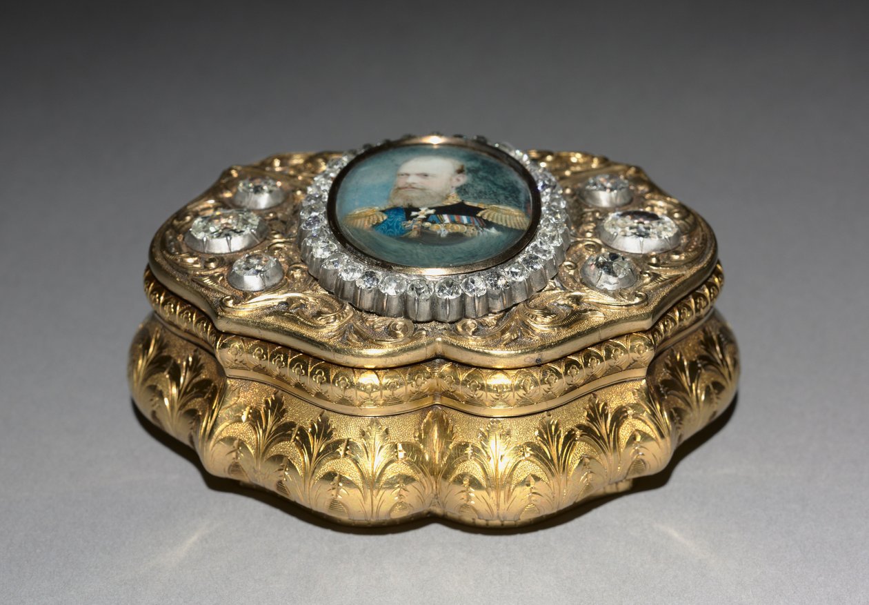 Caja, hecha por Goffert, c.1850 de Russian School