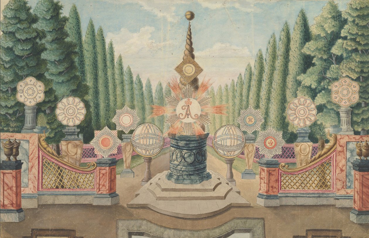 Coronación del Zar Alejandro I, Moscú, septiembre de 1801, 1801 de Russian School