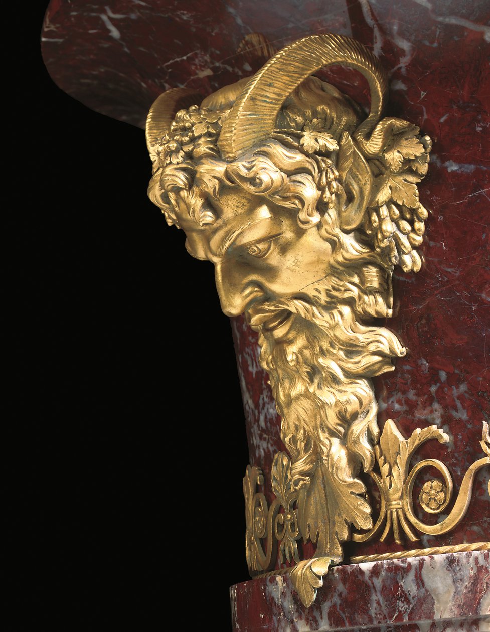 Detalle de uno de un par de jarrones, c.1790 de Russian School
