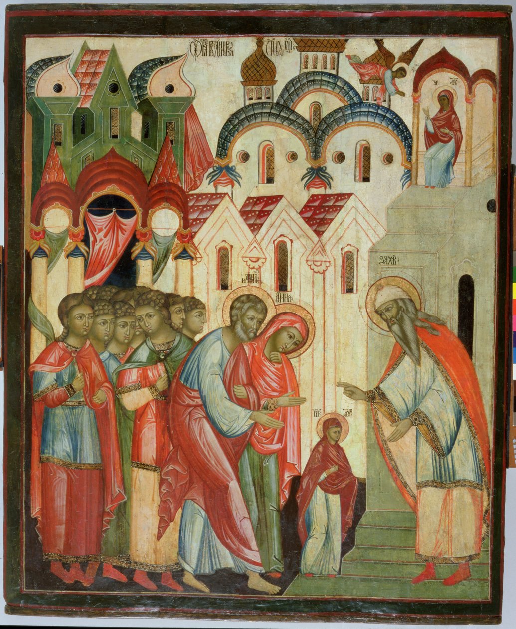 Presentación de la Virgen en el Templo de Russian School