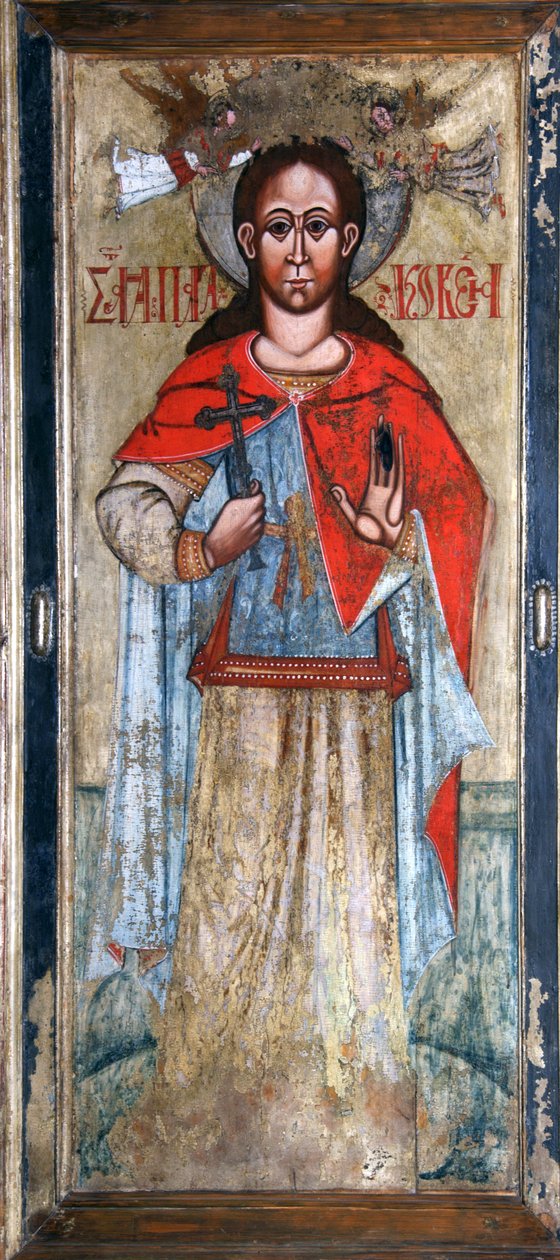 Santa Paraskeva Pyatnitsa, principios del siglo XVII de Russian icon.