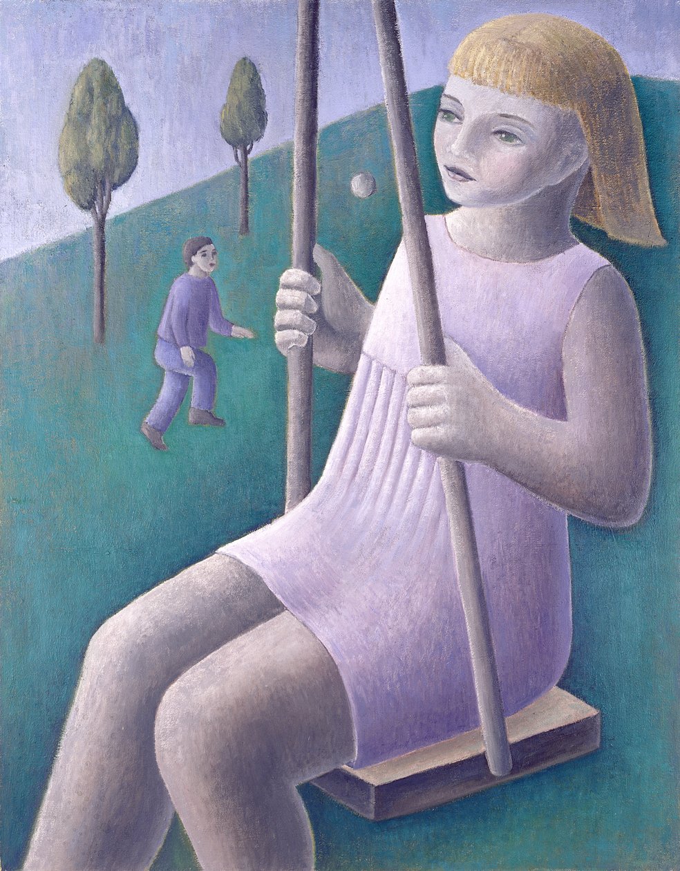 Niña en el Columpio, 1996 de Ruth Addinall