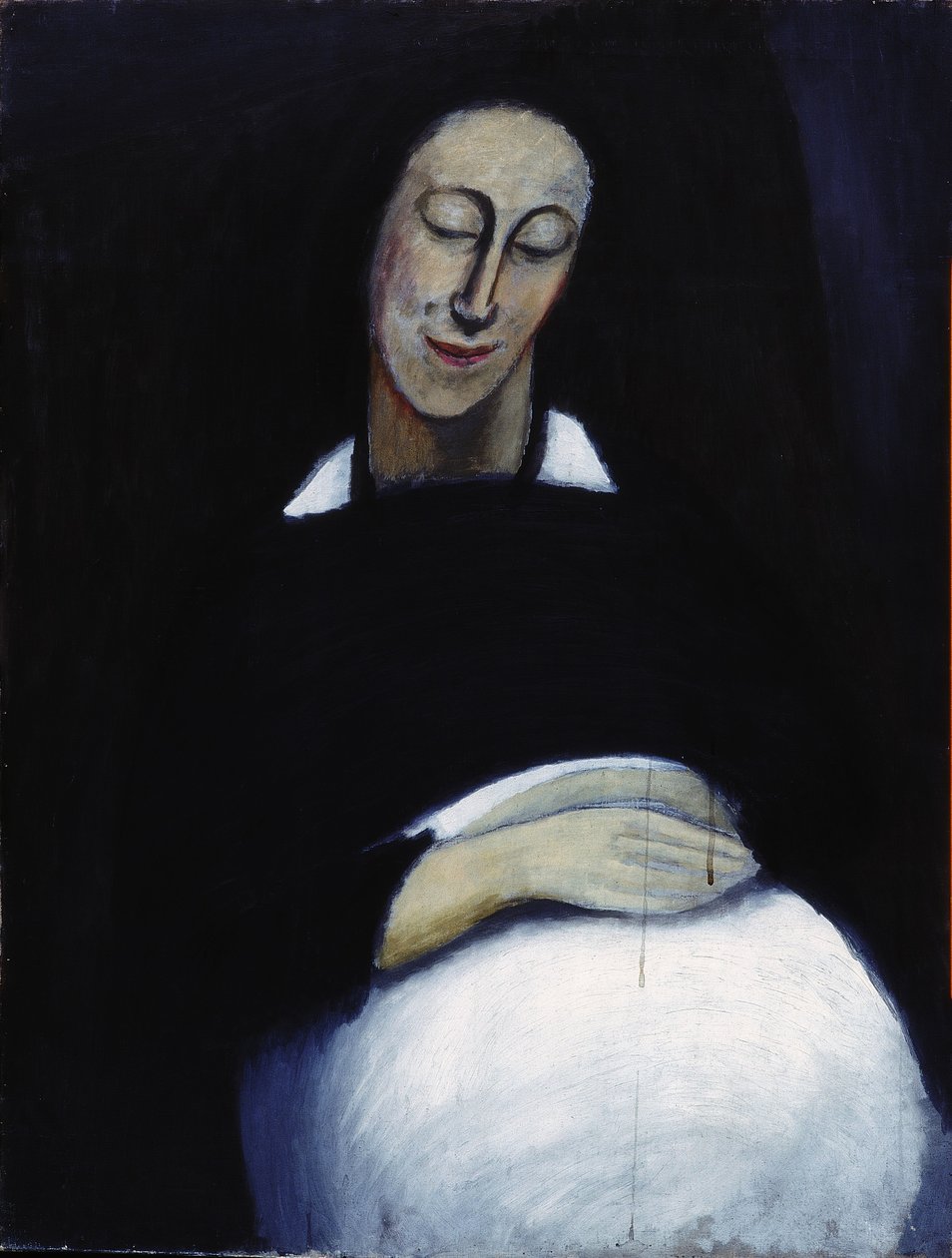 Mujer dormida (óleo sobre lienzo) de Ruth Adams