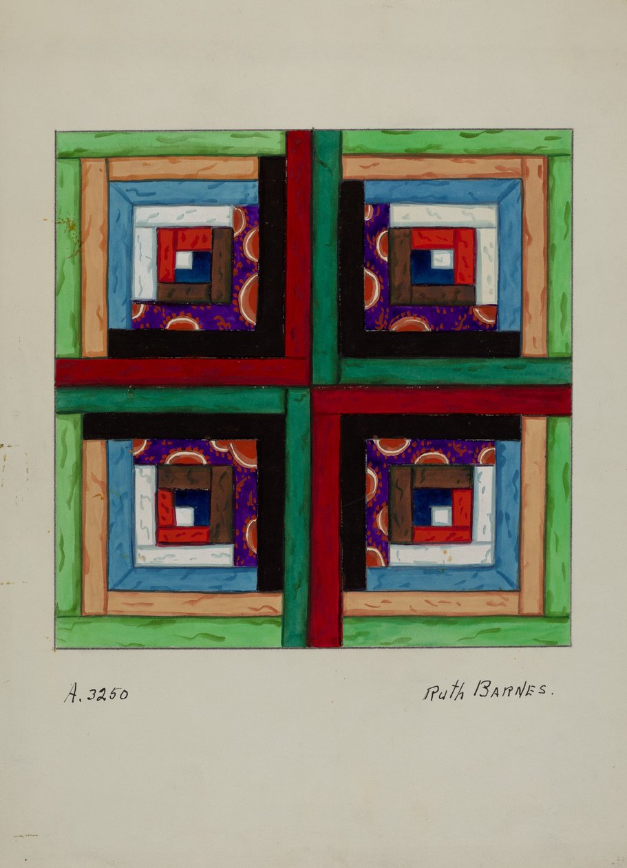 Colcha, c. 1936 de Ruth M Barnes