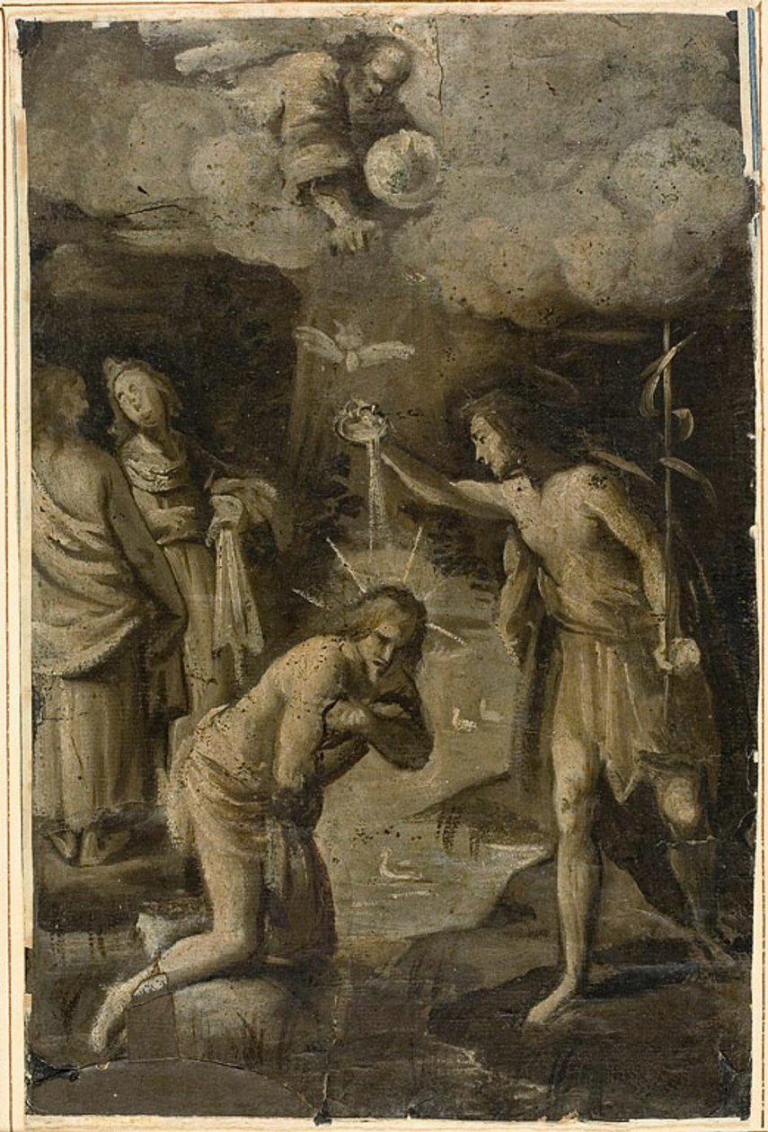 Bautismo de Cristo de Rutilio Manetti