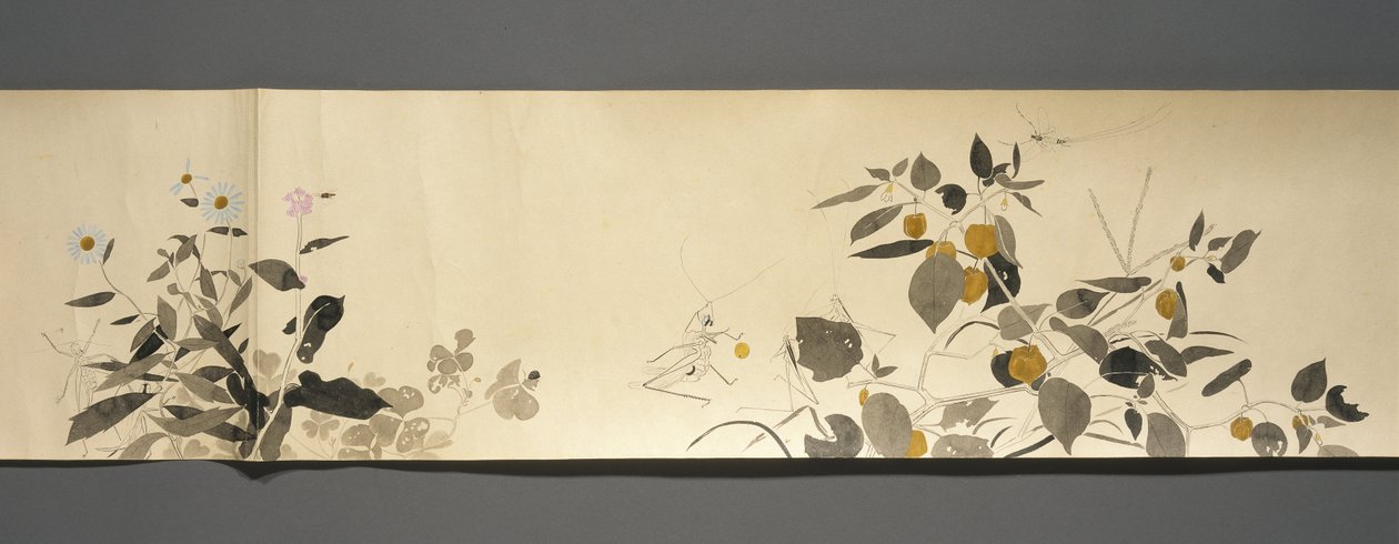 Amigos de la vida silvestre, Periodo Taisho, Año 7 de Taisho, c.1918 de Ryoka Kawakami