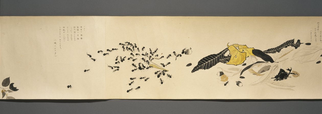 Amigos de la vida silvestre, Periodo Taisho, Año 7 de Taisho, c.1918 de Ryoka Kawakami