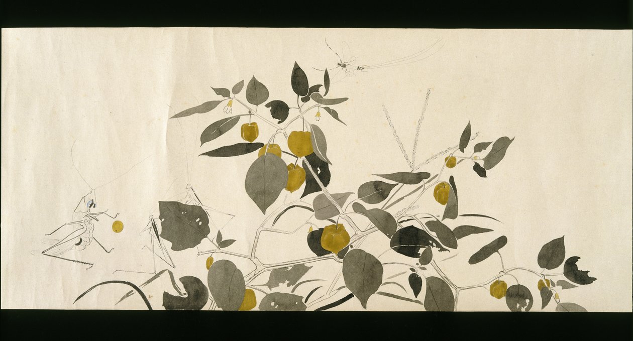 Amigos de la vida silvestre (Yasei no Tomo), Periodo Taisho, Año 7 de Taisho, c.1918 de Ryoka Kawakami