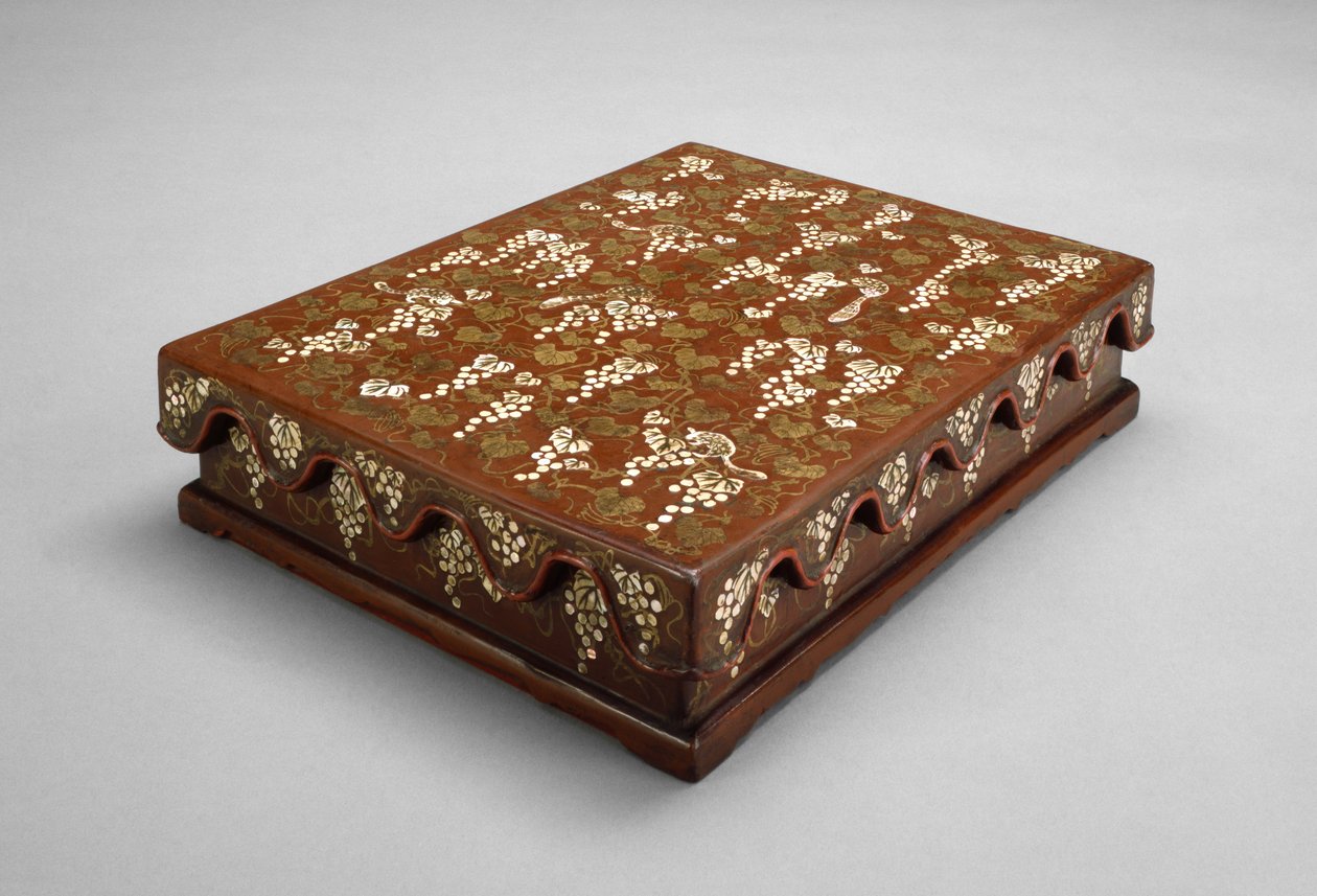 Caja para implementos de escritura de Ryukyuan culture