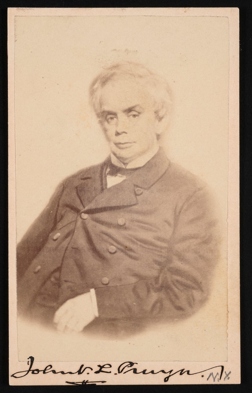 Retrato de John V. L. John VanSchaick Lansing Pruyn 1811-1877, antes de 1877 de SJ Thompson