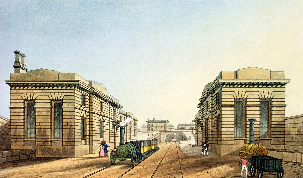Estación de Edge Hill, Fin del Túnel, de 
