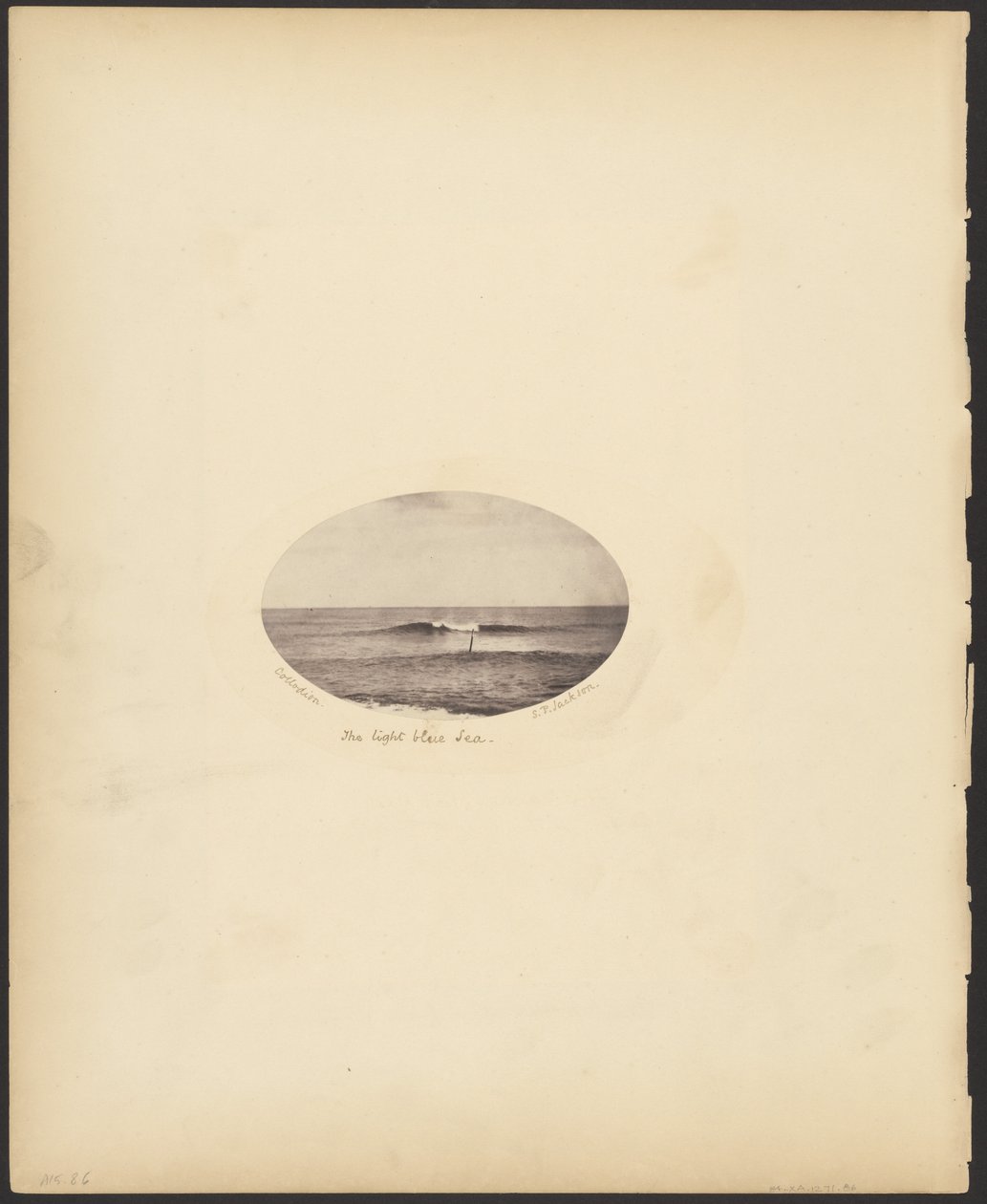 El mar azul claro de S. P. Jackson
