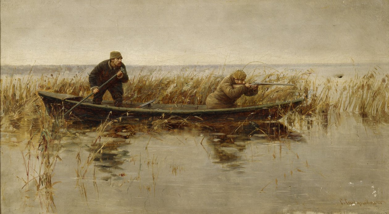 Caza de patos de S. Silvanovich