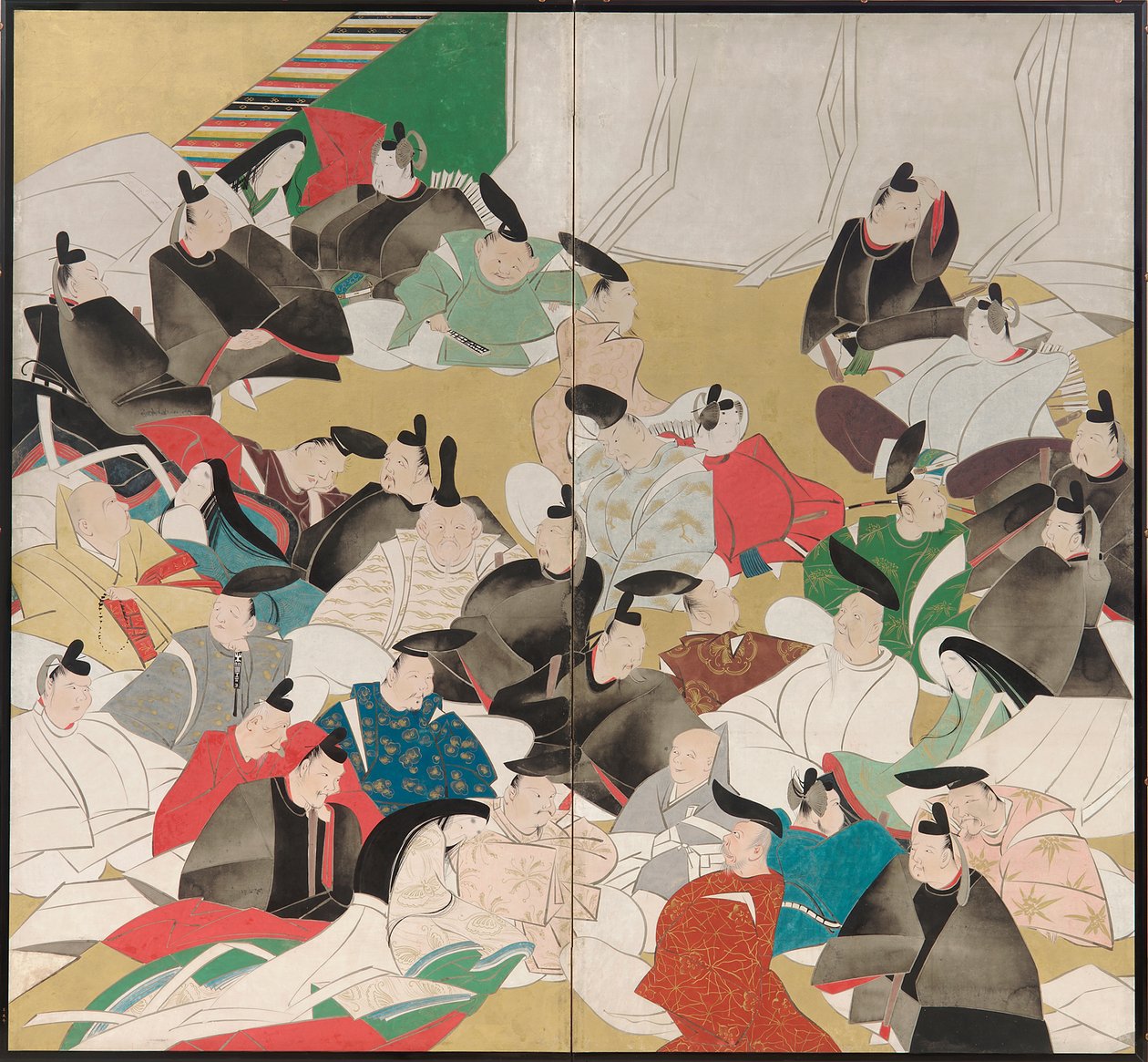 Treinta y seis poetas, Período Edo de Sakai Hoitsu