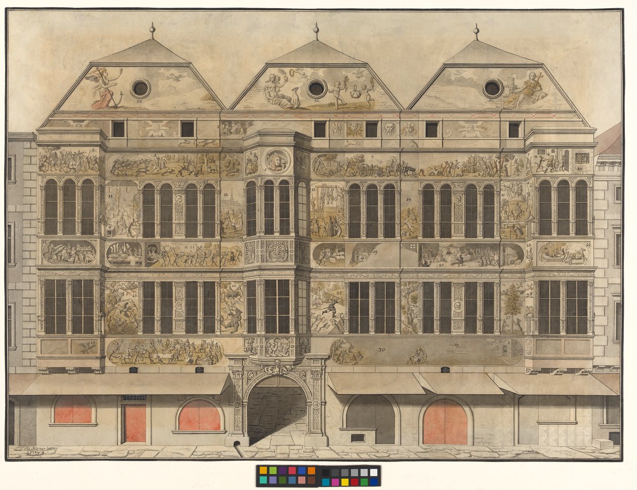 La Hasenhaus en la Kärntner Straße de Salomon Kleiner