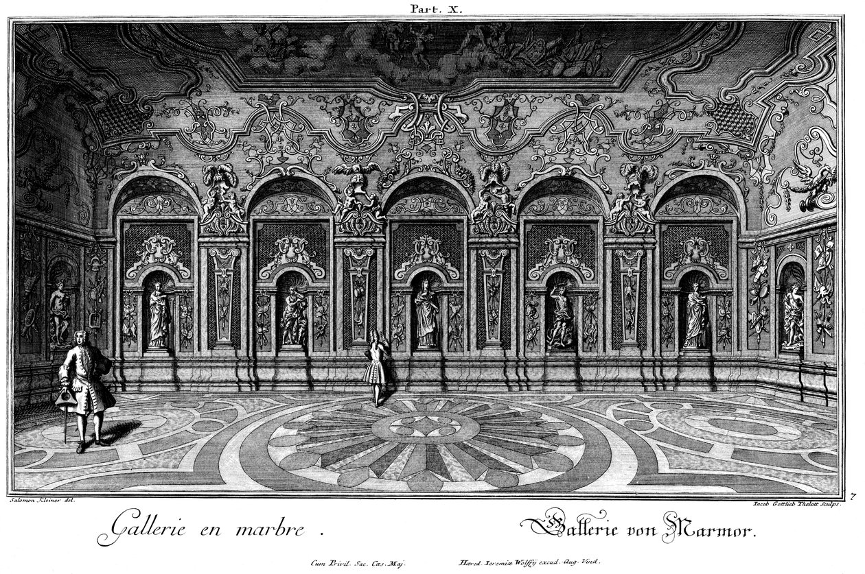 galería de mármol de Salomon Kleiner