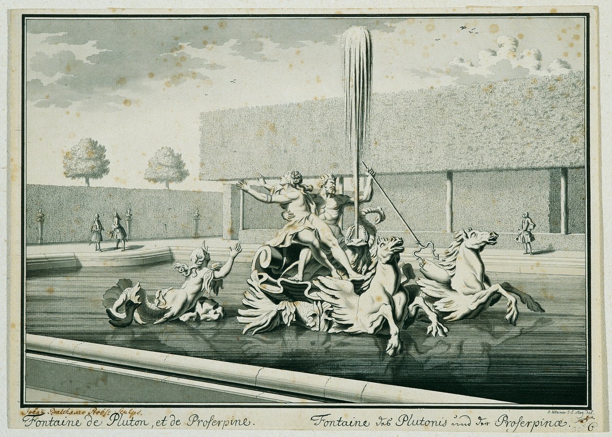 Plutón y Proserpina de Salomon Kleiner