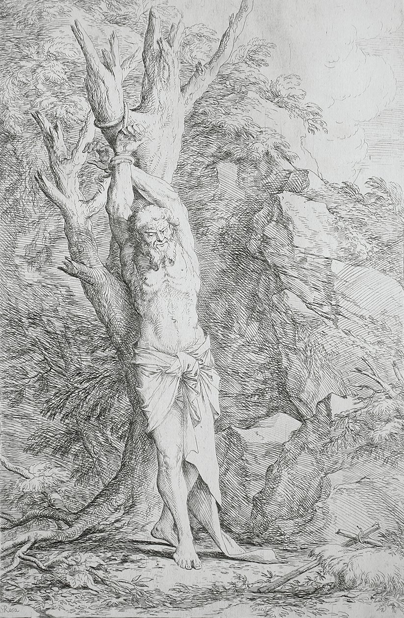 Alberto, compañero de san Guillermo de Salvator Rosa