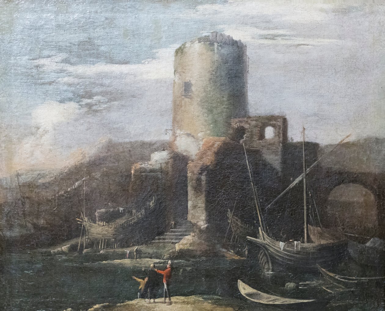 Paisaje con ruinas de Salvator Rosa