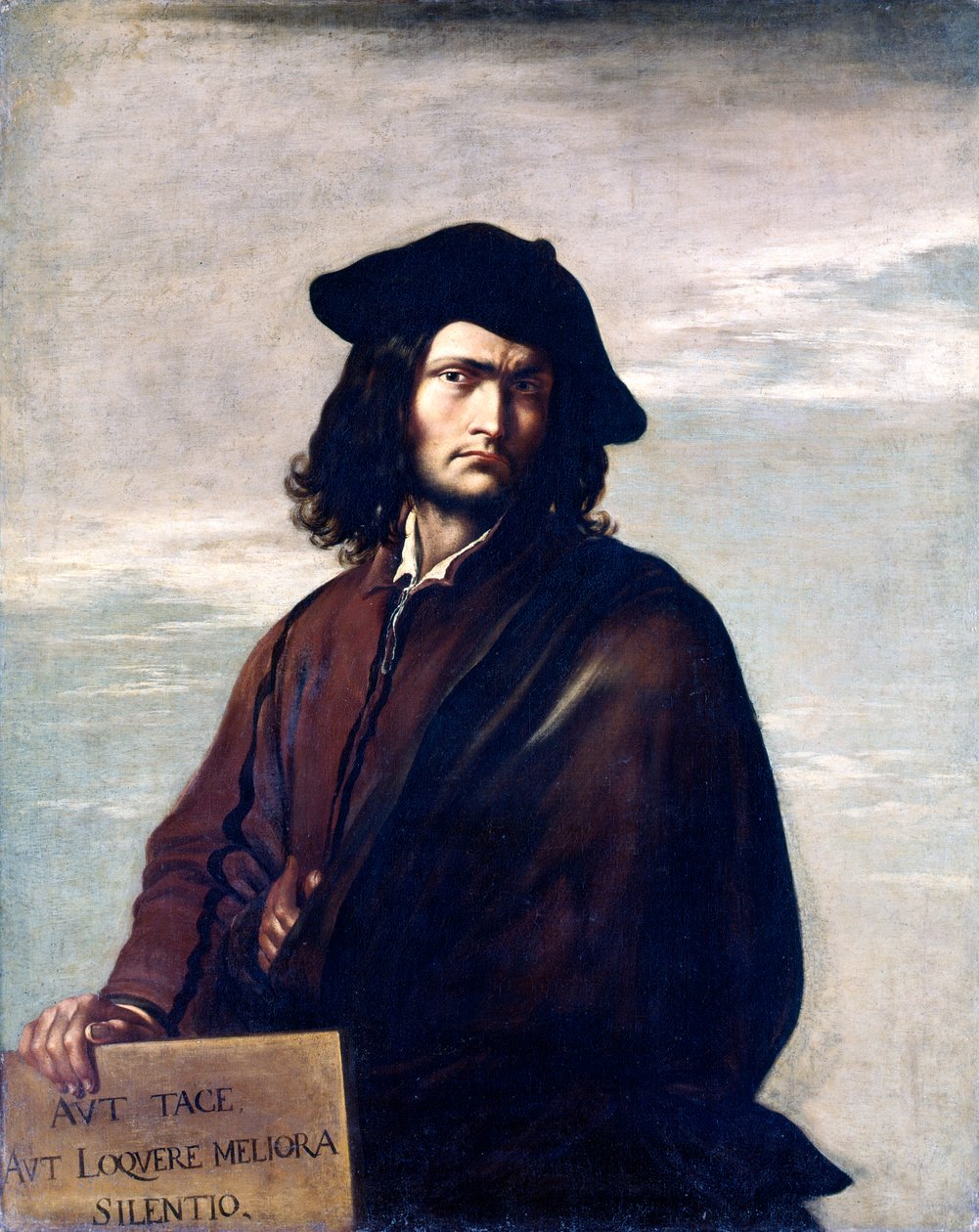 Autorretrato de Salvatore Rosa de Salvator Rosa