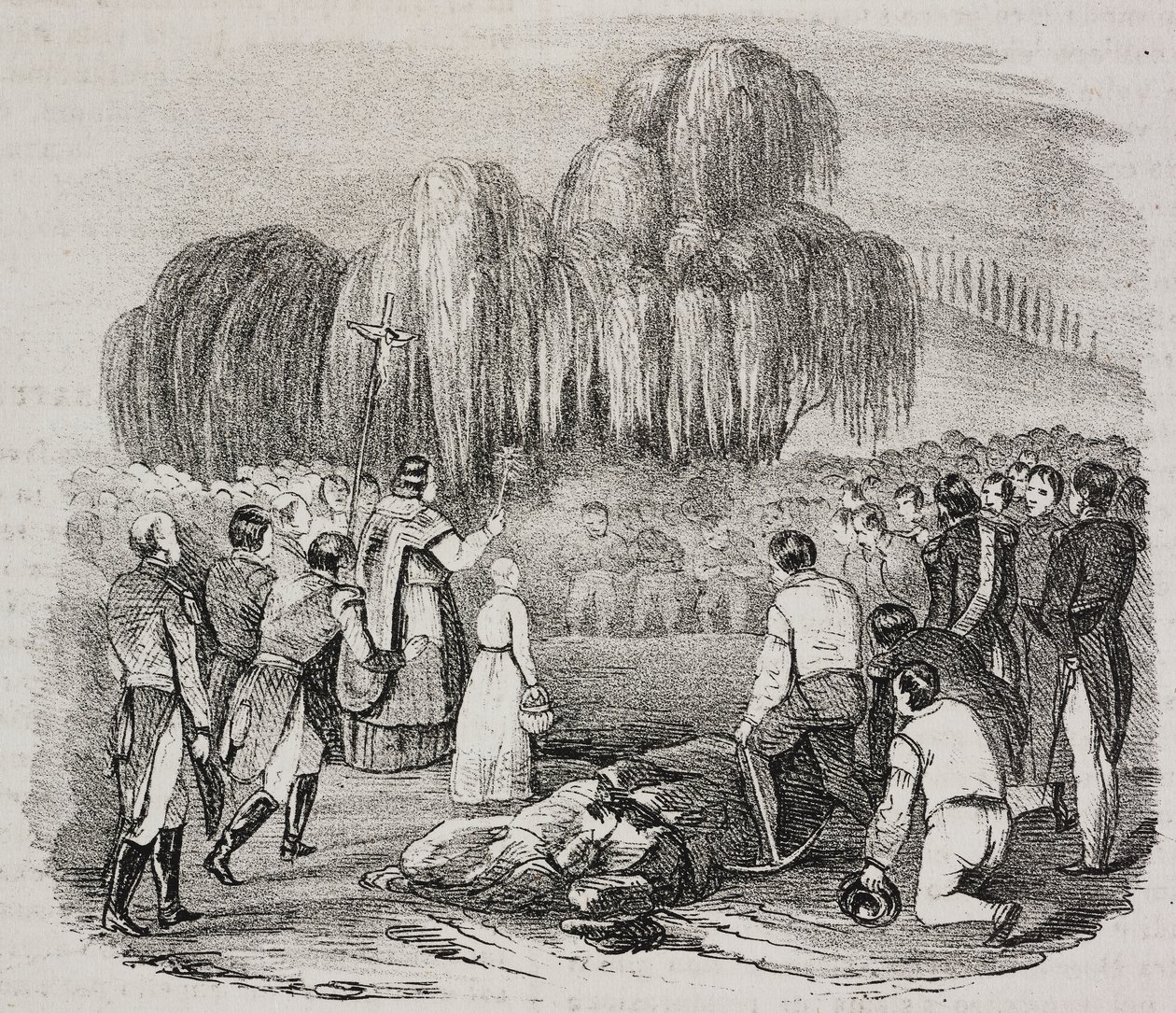 Funeral de Napoleón Bonaparte en la isla de Santa Elena, 9 de mayo de Salvatore Puglia