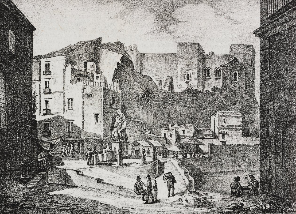 Vista de la Piazza della Fontana dell
