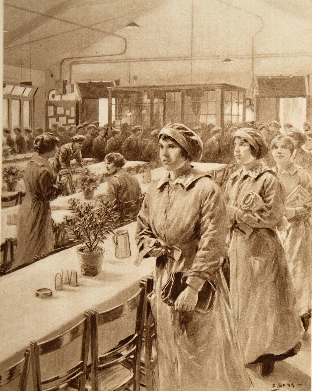 Trabajadoras de municiones de Samuel Begg