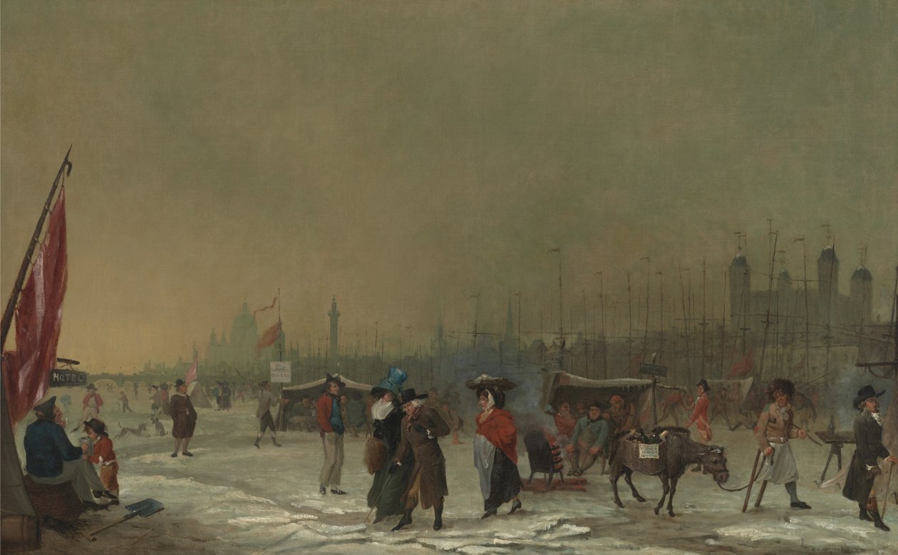 Escarcha en el Támesis de Samuel Collings