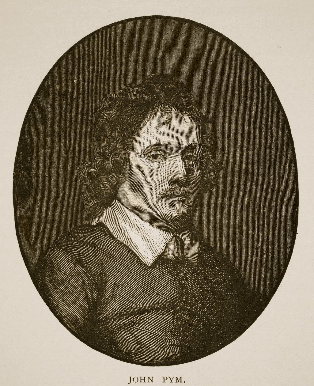John Pym de una miniatura de Samuel Cooper de Samuel Cooper
