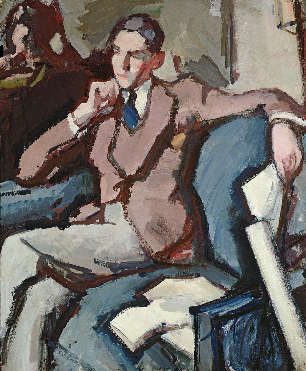Retrato de Willie Peploe de Samuel John Peploe
