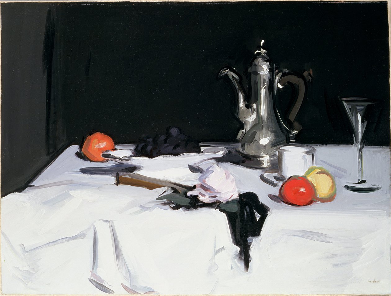Naturaleza muerta con cafetera, c.1905 de Samuel John Peploe