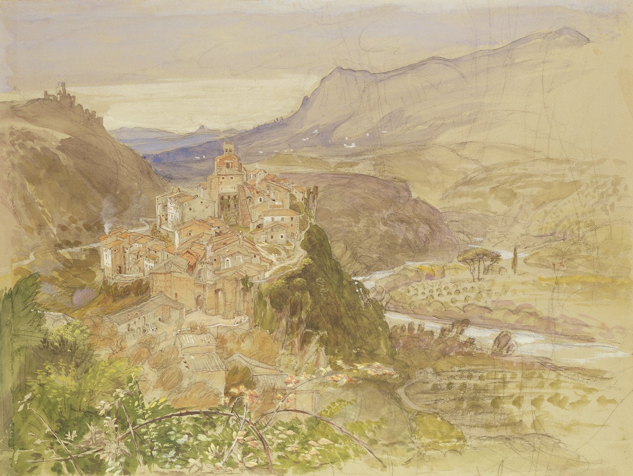 Paisaje italiano de Samuel Palmer