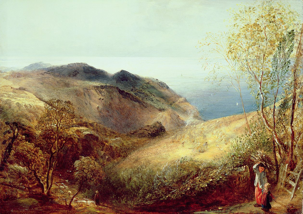 En Chalden Down, Dorset de Samuel Palmer