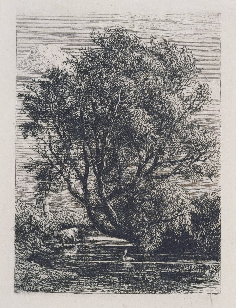 El sauce de Samuel Palmer