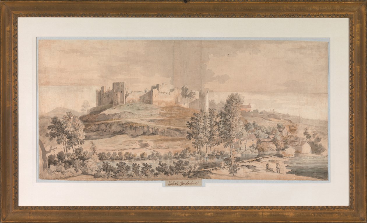 Castillo de Ludlow de Samuel Scott