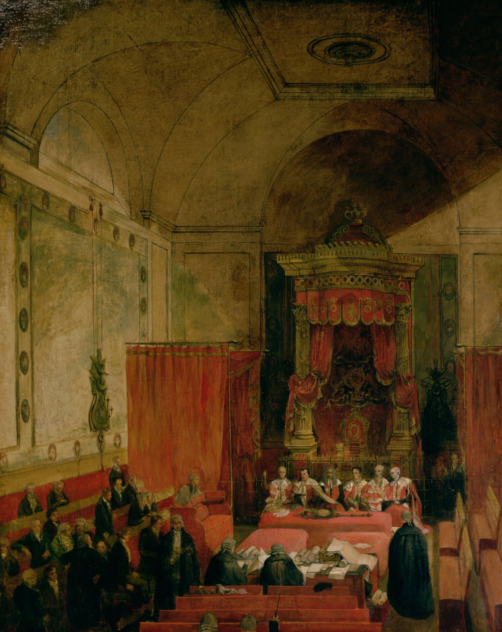 La aprobación de la Ley de Reforma en 1832 de Samuel William I Reynolds