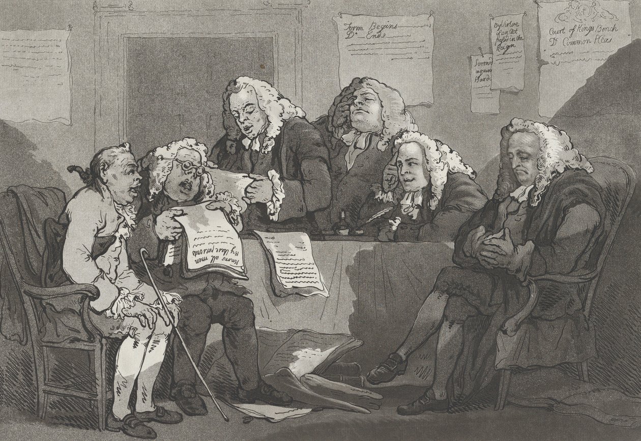 Molestia, 21 de diciembre de 1785 de Samuel Alken